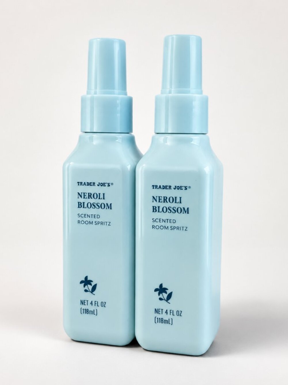 Trader Joe's Neroli Blossom Scented Room Spritz Set of 2 4 OZ Limited Edition -
